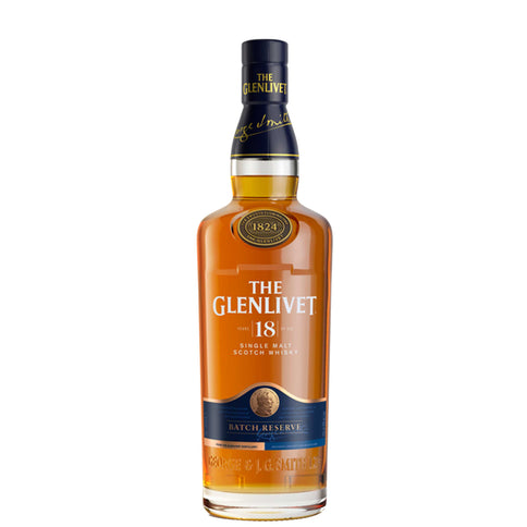 Single Malt Scotch Whisky "The Glenlivet 18 Years Old" - The Glenlivet (0.7l - astuccio)