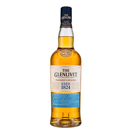 Speyside Single Malt Scotch Whisky "Founder's Reserve" - The Glenlivet (0.7l)