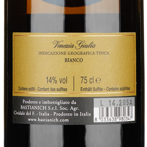 Friuli Colli Orientali DOC "Vespa Bianco" 2021 - Bastianich