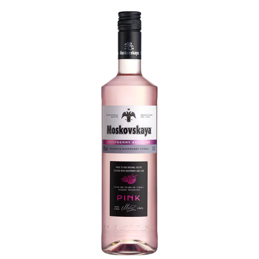 Premium Raspberry Vodka "Moskovskaya Pink" - Moskovskaya (0.7l)