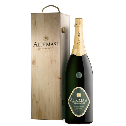 Trento Brut DOC "Millesimato" 2021 Jéroboam - Altemasi (cassetta di legno)