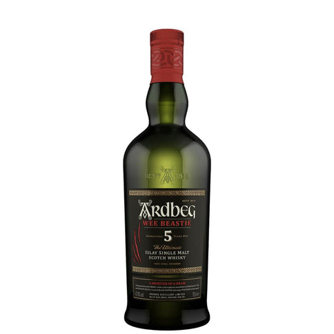 Islay Single Malt Scotch Whisky 5 Years Old - Ardbeg Wee Beastie (0.7l)