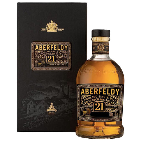 Highland Single Malt Scotch Whisky 21 Years Old - Aberfeldy (0.7l, astuccio)