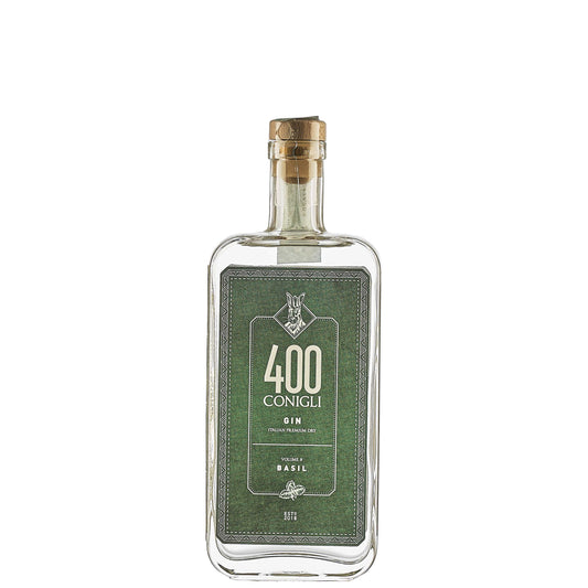 Dry Gin "Volume 8 Basil" - 400 Conigli (0.5l)