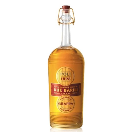 Grappa Invecchiata "Due Barili" - Poli (0.7l - astuccio)