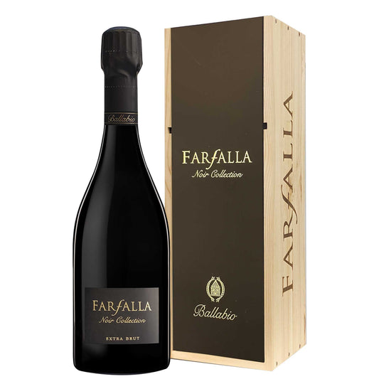 Spumante Extra Brut Metodo Classico Blanc de Noirs "Farfalla" - Ballabio (cassetta di legno)