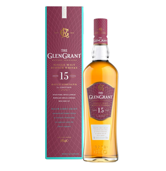 Speyside Single Malt Scotch Whisky Batch Strenght 15 years old - The Glen Grant (0.7l)