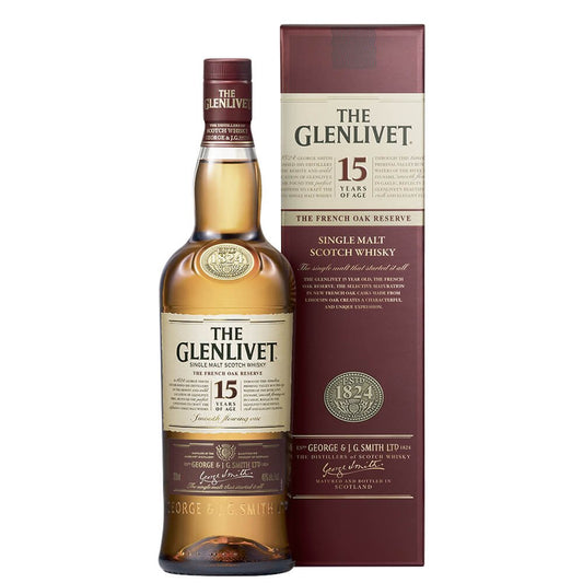 Single Malt Scotch Whisky "The Glenlivet 15 Years Old" - The Glenlivet (0.7l - astuccio)