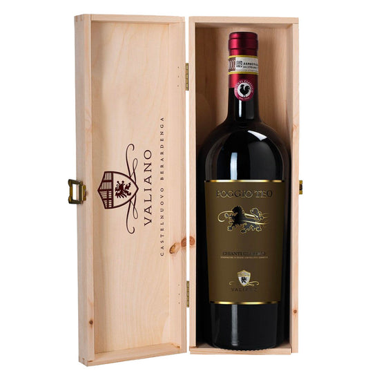 Chianti Classico Riserva DOCG "Poggio Teo" Magnum 2021 - Valiano (cassetta di legno)