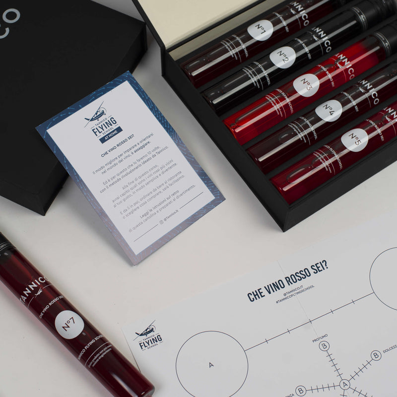 Tannico Flying School at Home - Che vino rosso sei?