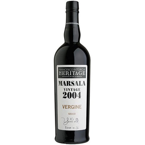 Marsala Vergine Secco DOC "Vintage" 2004 - Heritage, Francesco Intorcia