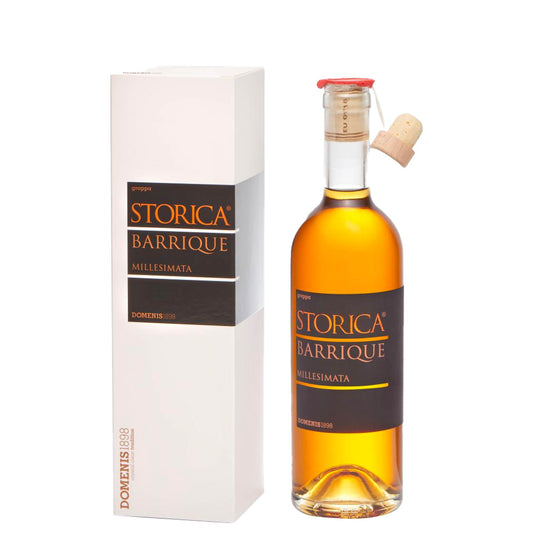 Grappa Riserva "Storica Barrique Millesimata" - Domenis 1898 (0.5l astucciato)