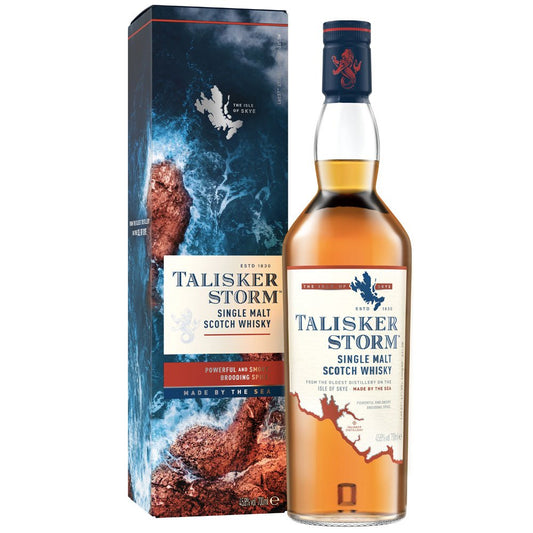 Highland Single Malt Scotch Whisky "Storm" - Talisker (0.7l, astuccio)