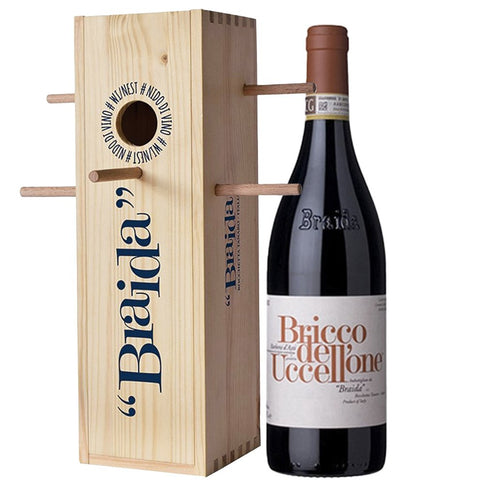 Barbera d’Asti DOCG "Bricco dell'Uccellone" 2021 Cassa Legno Nido - Braida (cassetta di legno)