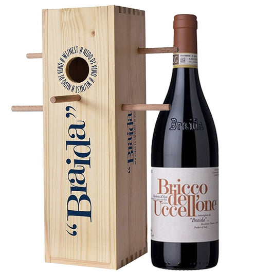 Barbera d’Asti DOCG "Bricco dell'Uccellone" 2021 Cassa Legno Nido - Braida (cassetta di legno)