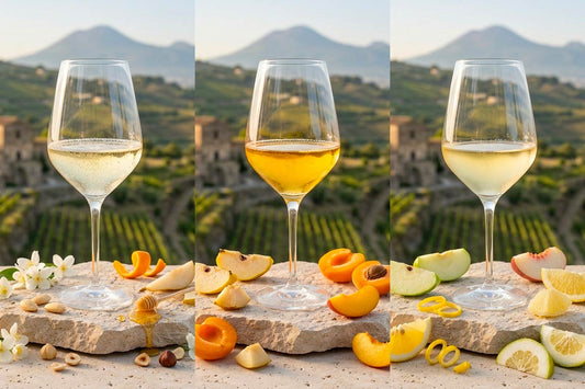 Migliori vini bianchi campani: Fiano, Greco e Falanghina