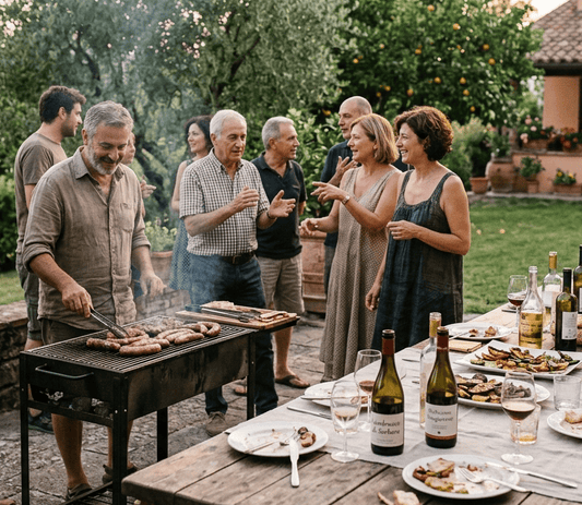 Vino per la grigliata: 4 momenti dalla brace al dolce, 4 bottiglie