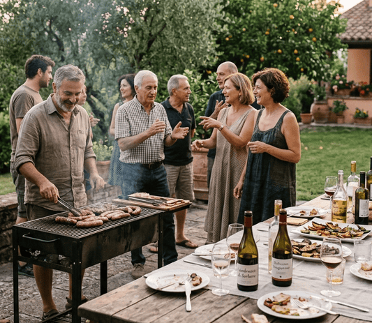 Vino per la grigliata: 4 momenti dalla brace al dolce, 4 bottiglie