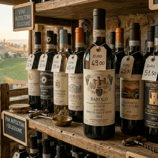 I migliori rossi italiani per una cena importante: 7 bottiglie tra 30 e 60€