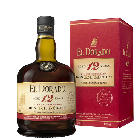 Finest Demerara Rum 12 years old - El Dorado (0.7l - astuccio)