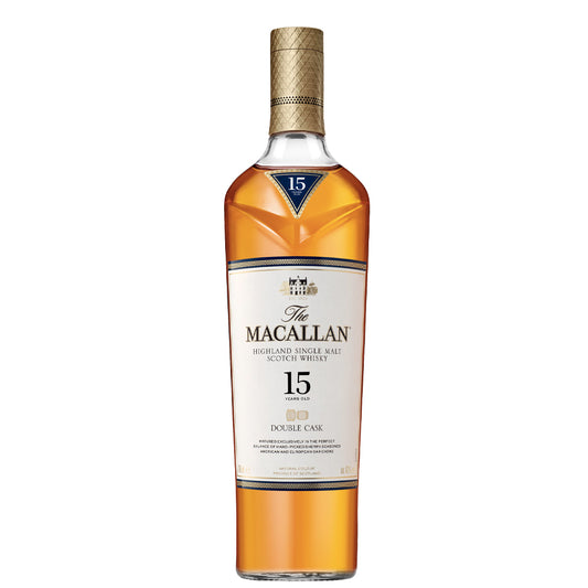 Highland Single Malt Scotch Whisky 15 Years Old Double Cask - The Macallan (0.7l, astuccio)