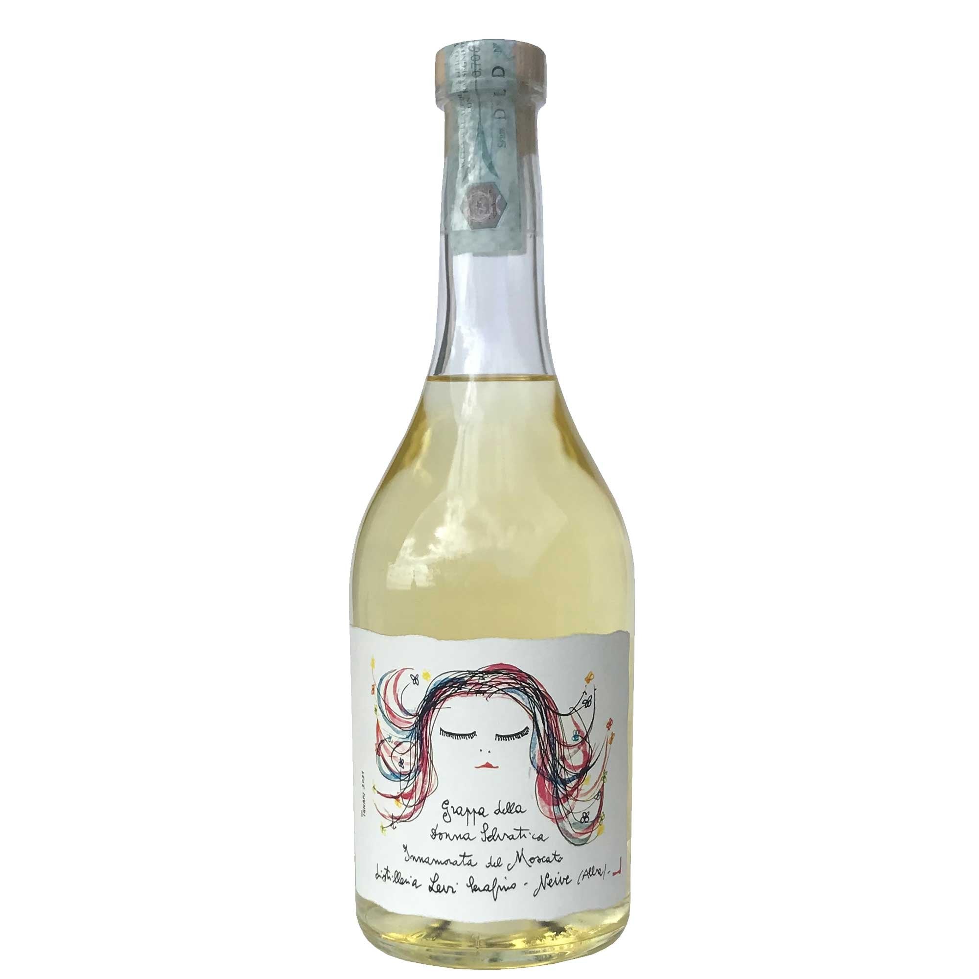 Grappa di Moscato "Grappa della Donna Selvatica Innamorata del Moscato d'Asti" - Romano Levi (0.7l)