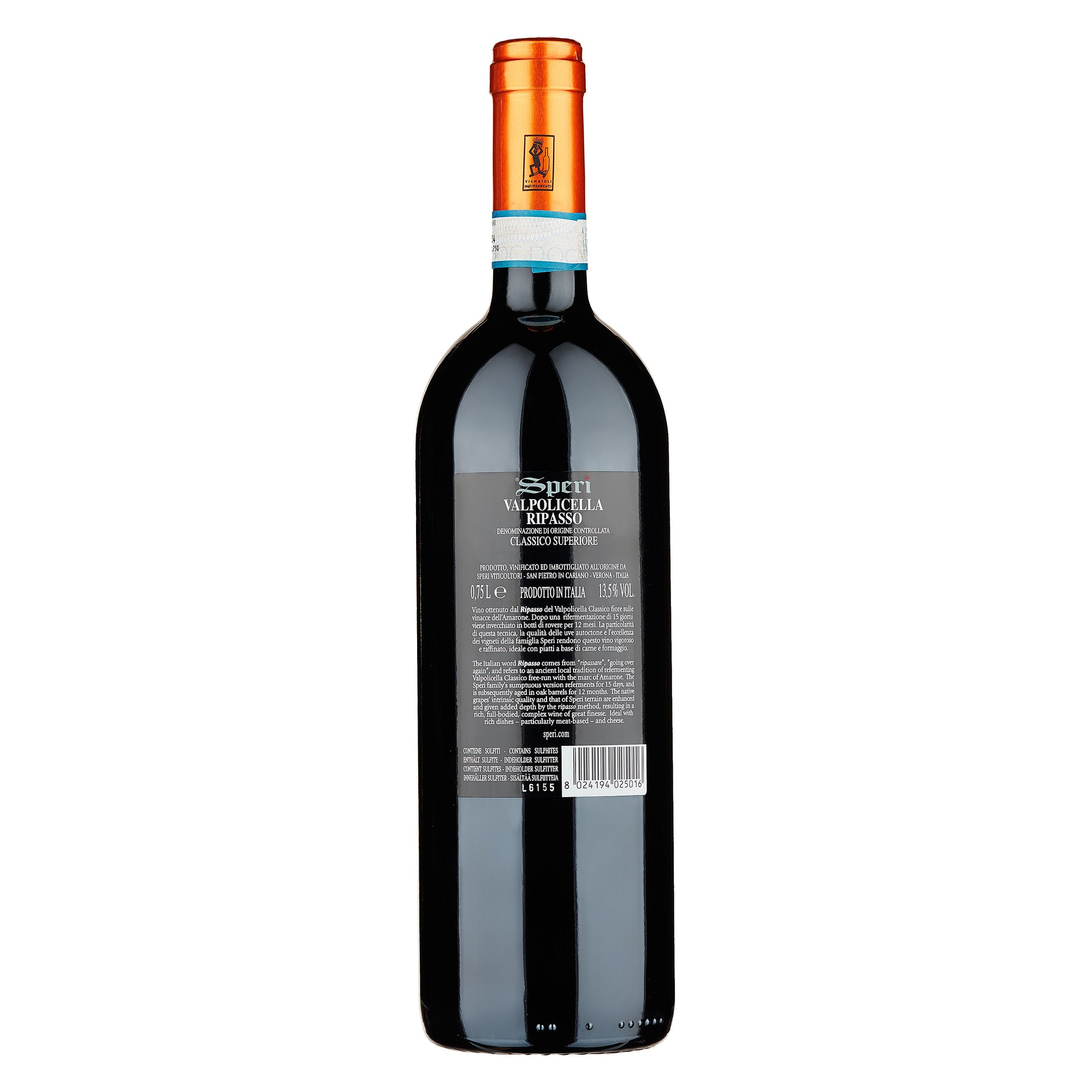 Valpolicella Ripasso Classico Superiore DOC 2023 - Speri
