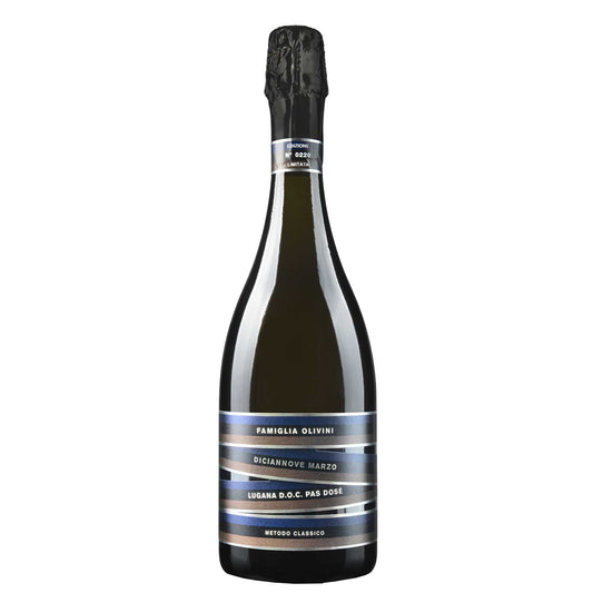 Lugana Pas Dosé Metodo Classico DOC "Diciannove Marzo" 2019 - Olivini