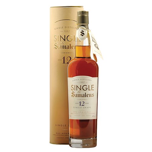 Bas Armagnac "Single 12 ans d’age" - Samalens (0.7l, astuccio)