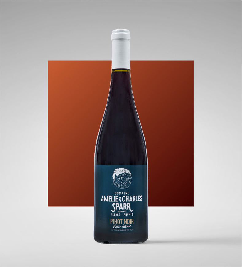 Alsace Pinot Noir “Amour Interdit” 2023 - Domaine Amélie & Charles Sparr