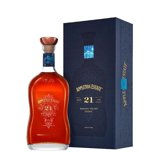 Jamaica Rum Nassau Valley Casks 21 Years Old - Appleton Estate (0.7l - astuccio)