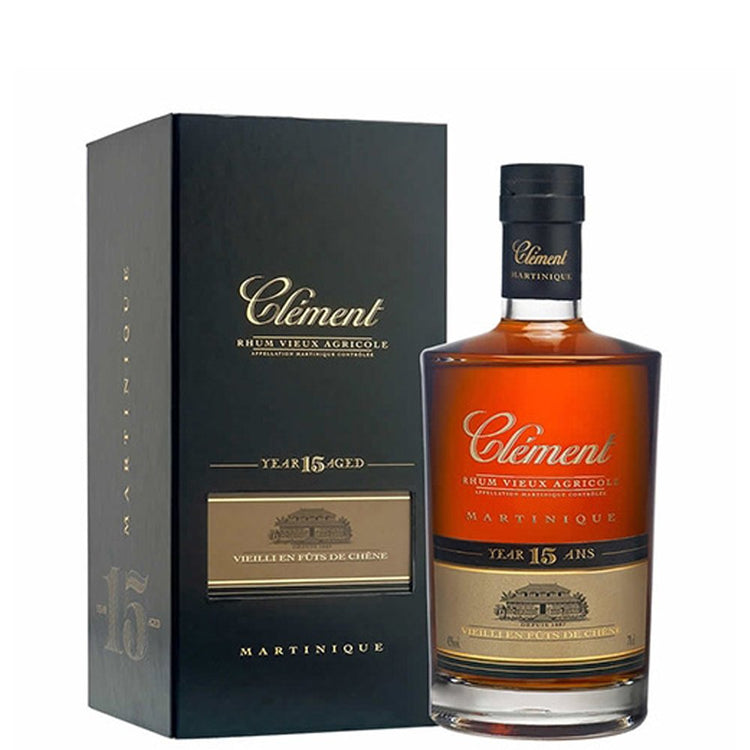 Rhum Vieux Agricole "15 Ans d'Âge" - Clément (0.7l - cofanetto)