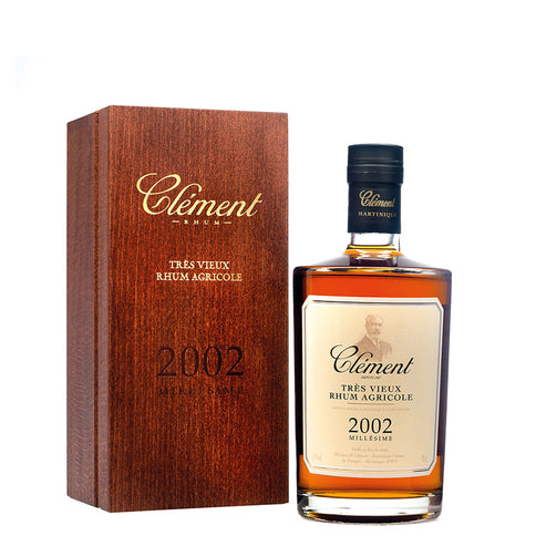 Très Vieux Rhum Agricole 2002 - Clément (0.7l - cassetta di legno)
