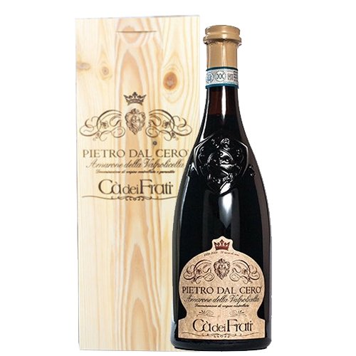 Amarone della Valpolicella DOCG "Pietro Dal Cero" 2018 - Cà dei Frati (cassetta di legno)