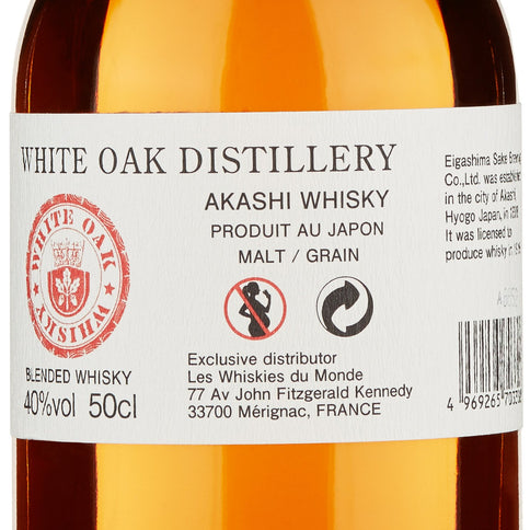 Japanese Blended Whisky "Akashi" - White Oak Distillery