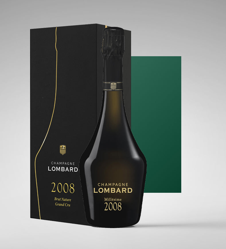 Champagne Brut Nature Millésimé 2008 - Lombard (astuccio)