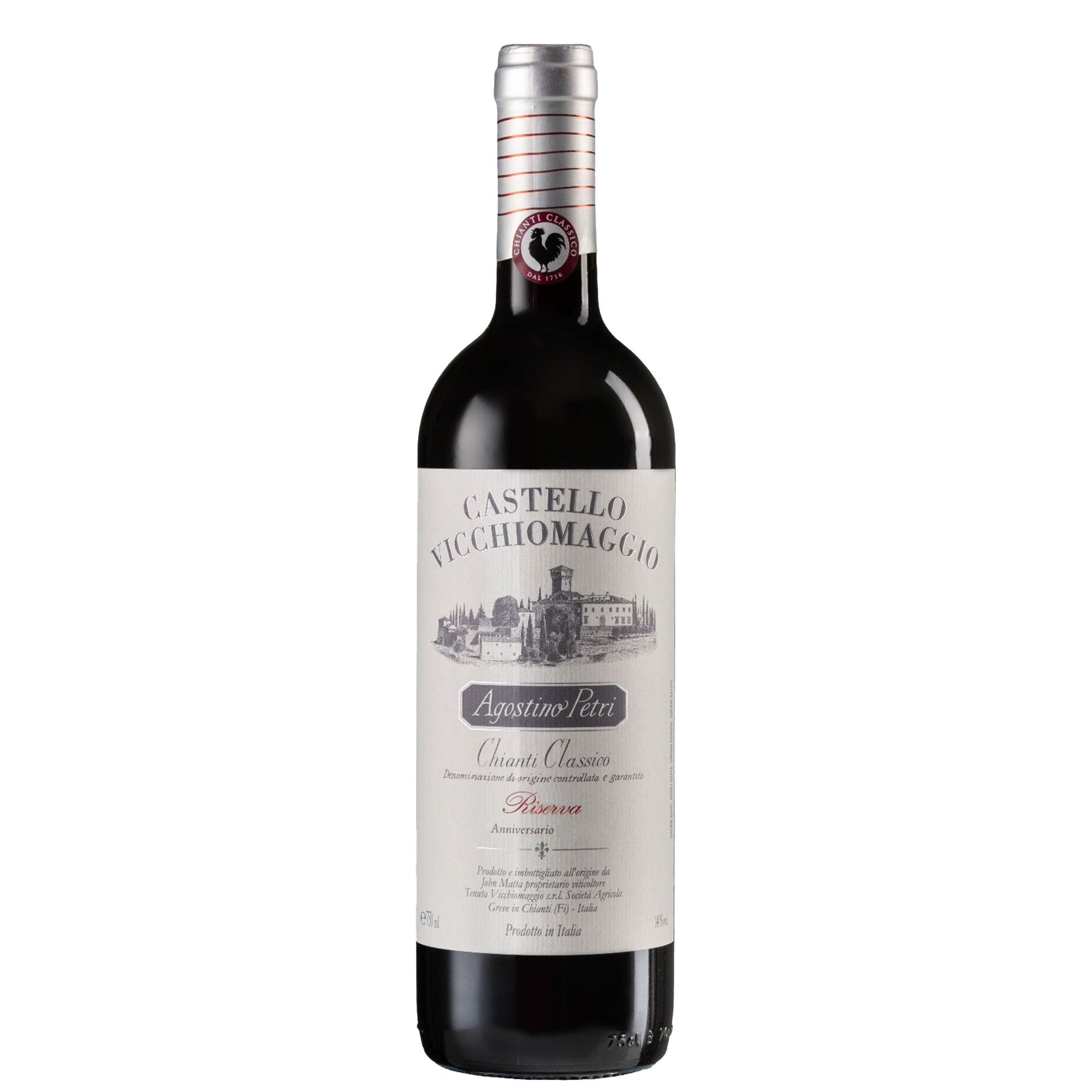 Chianti Classico Riserva DOCG "Agostino Petri" 2022 - Castello Vicchiomaggio (Wine Outlet)
