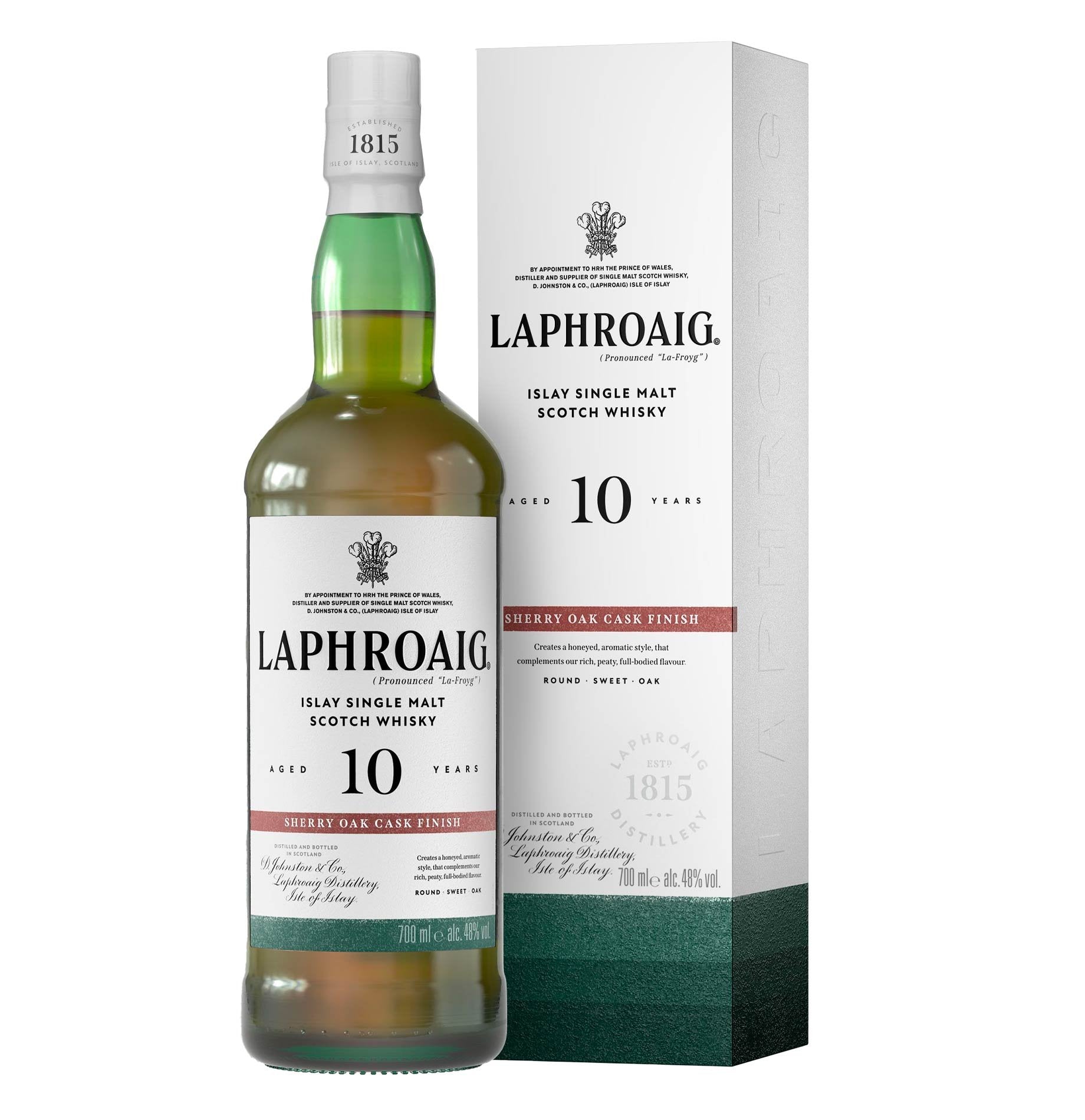 Islay Single Malt Scotch Whisky Sherry Oaked Cask Finish - Laphroaig (0.7l - astuccio)