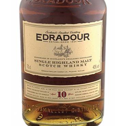 Single Highland Malt Scotch Whisky 10 Year Old - Edradour (0.7l)