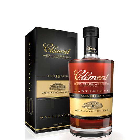 Très Vieux Rhum Agricole "10 Ans d’Age" - Clément (0.7l - astuccio)