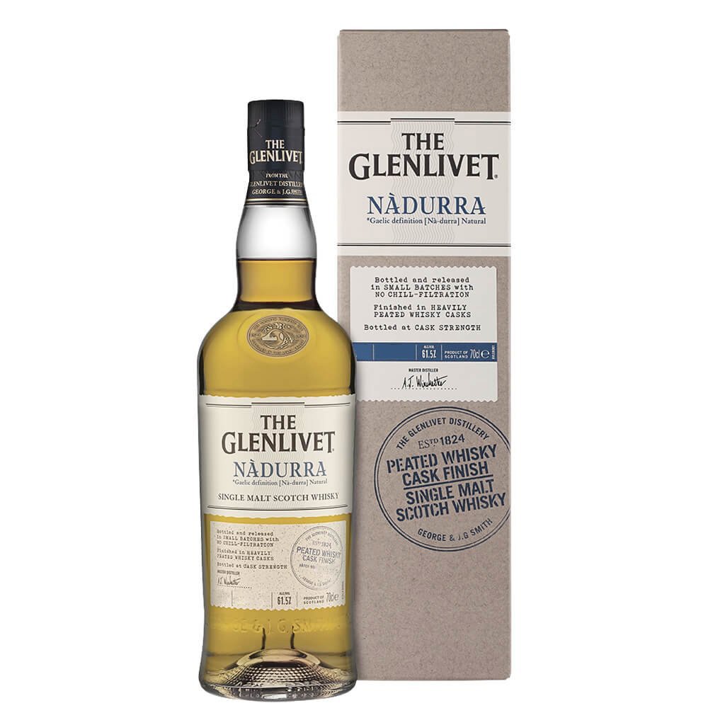 Single Malt Scotch Whisky "Nàdurra Peated" - The Glenlivet (0.7l - astuccio)