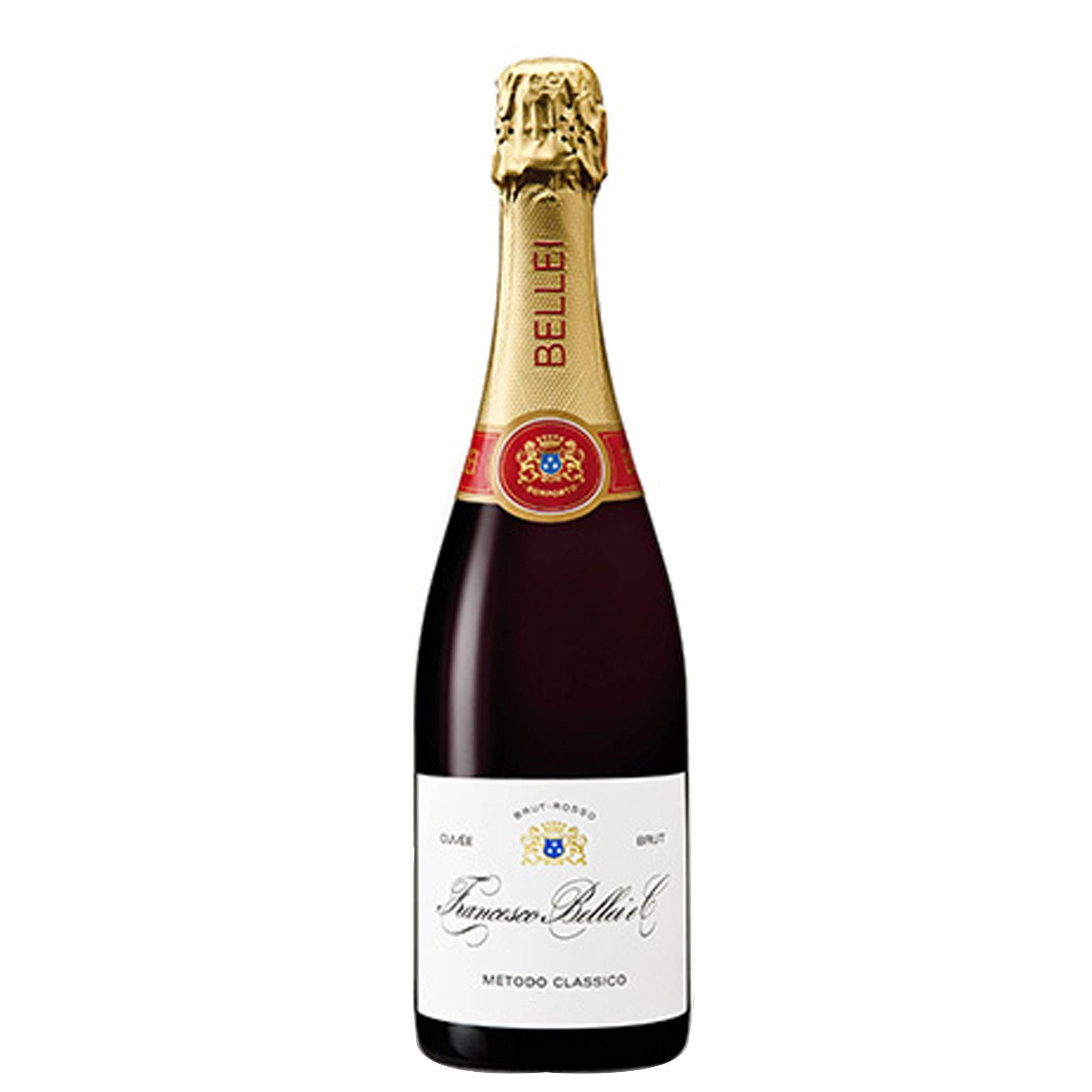 Spumante Metodo Classico Brut "RossoBrut" 2023 - Francesco Bellei