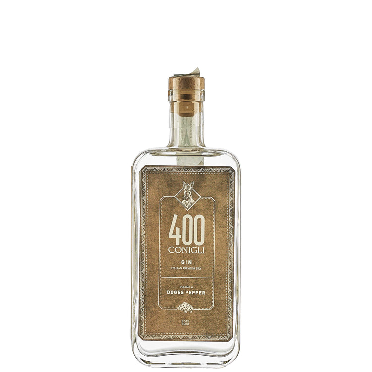 Dry Gin "Volume 6 Doges Pepper" - 400 Conigli (0.5l)