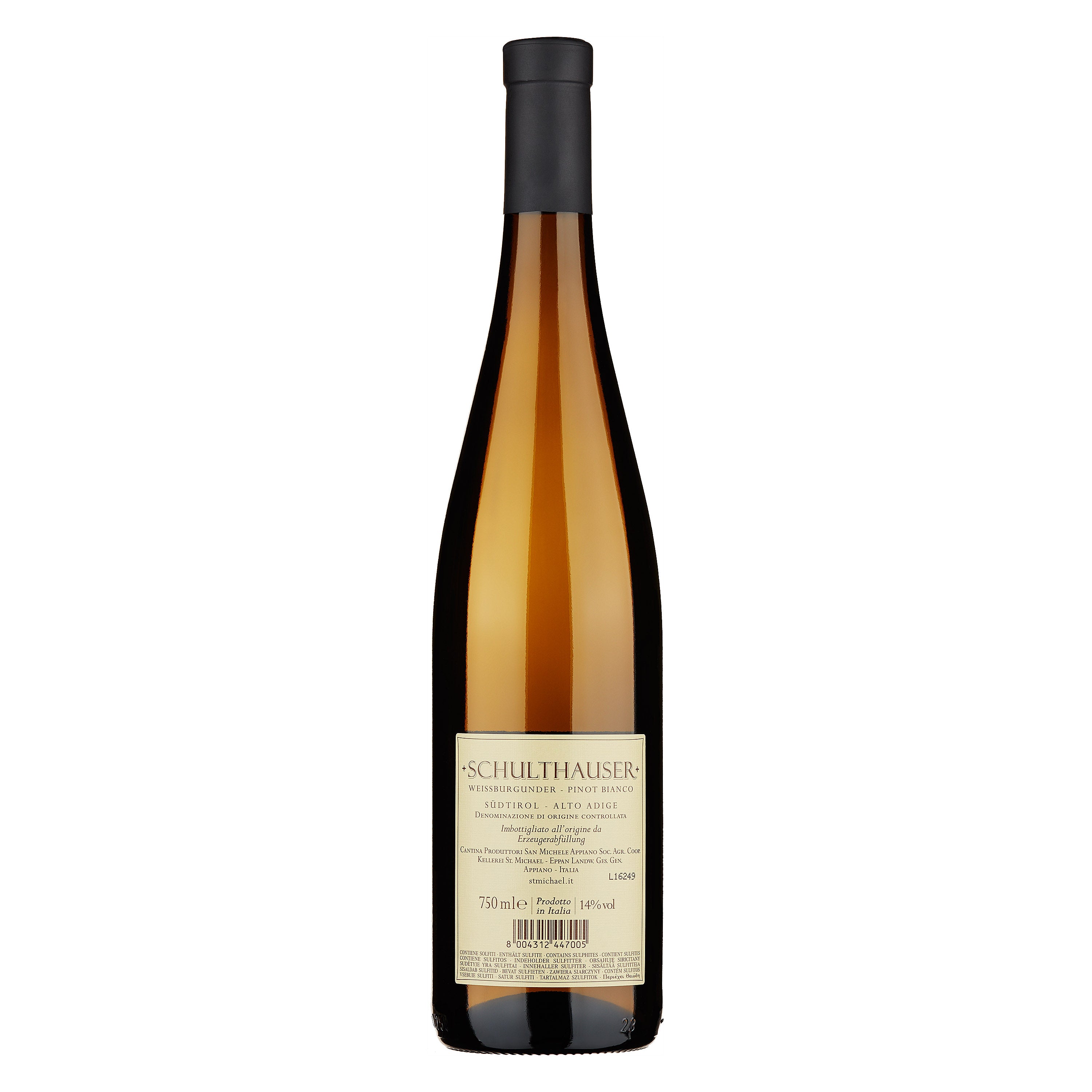 Alto Adige Pinot Bianco DOC "Schulthauser" 2025 - San Michele Appiano