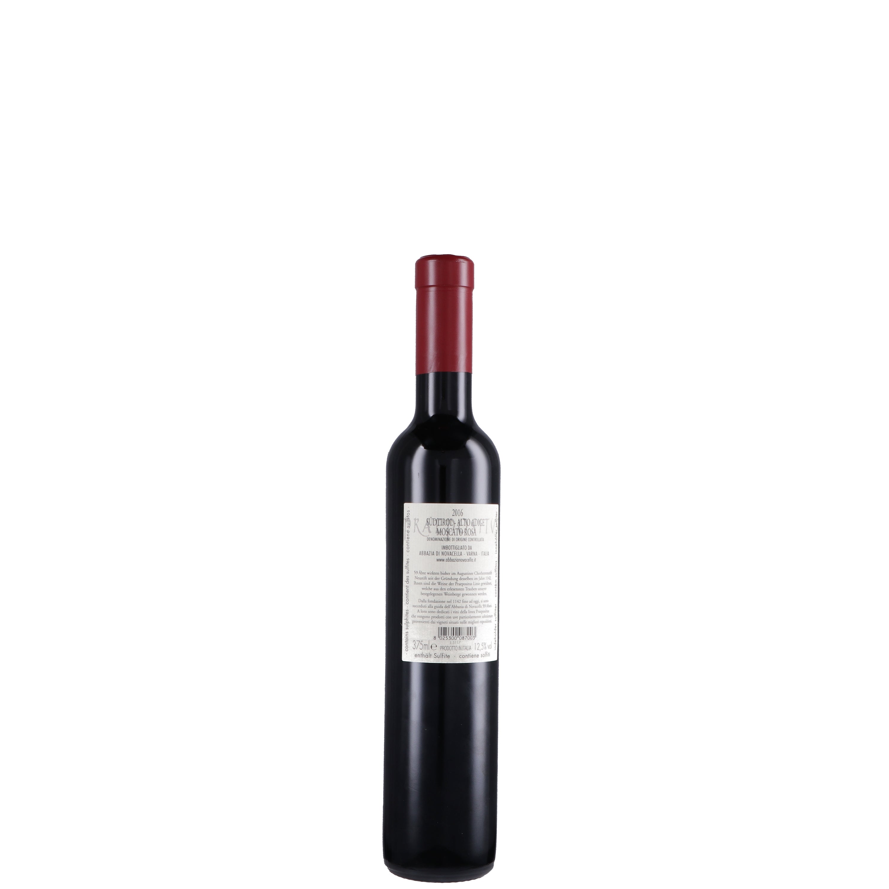 Alto Adige Moscato Rosa "Praepositus" 2023 - Abbazia di Novacella (0.375l)