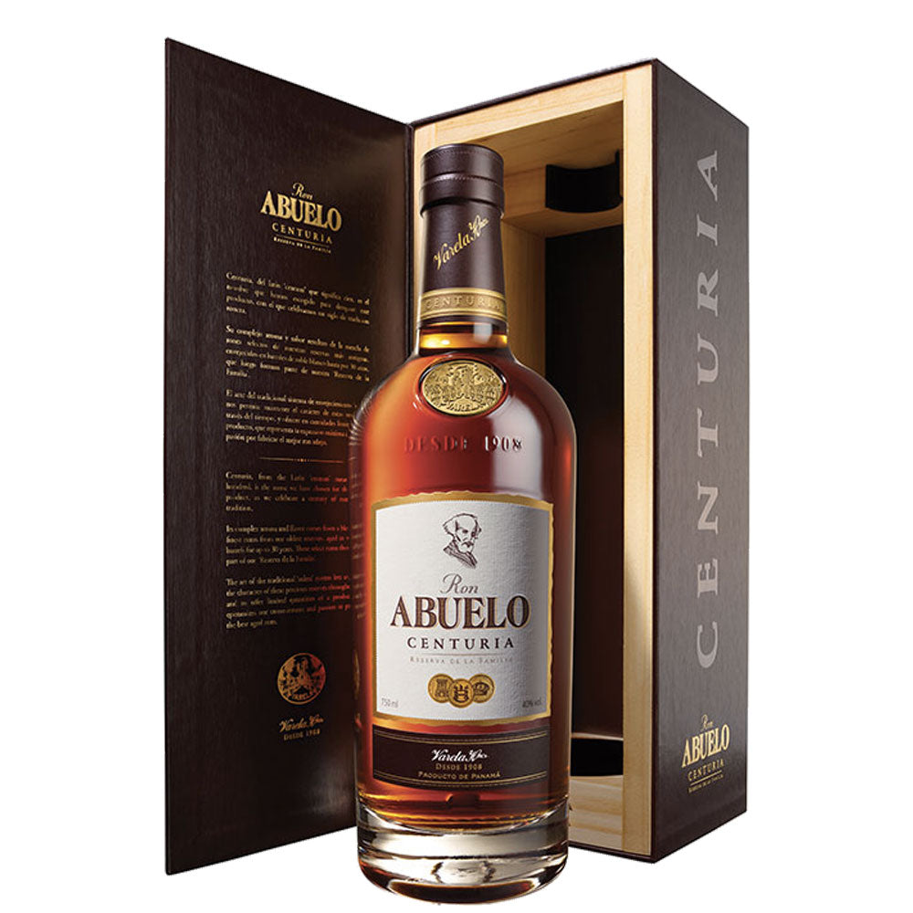 Panama Rum "Centuria" - Abuelo, Varela Hermanos (0.7l - cassetta di legno)