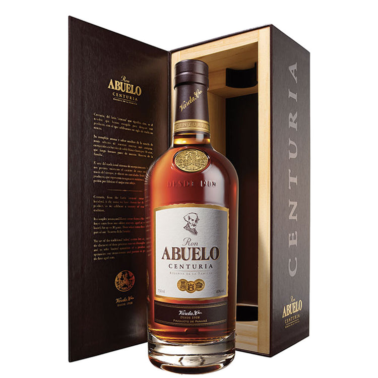 Panama Rum "Centuria" - Abuelo, Varela Hermanos (0.7l - cassetta di legno)