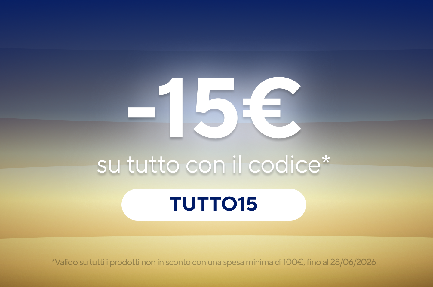 Solo fino a domenica