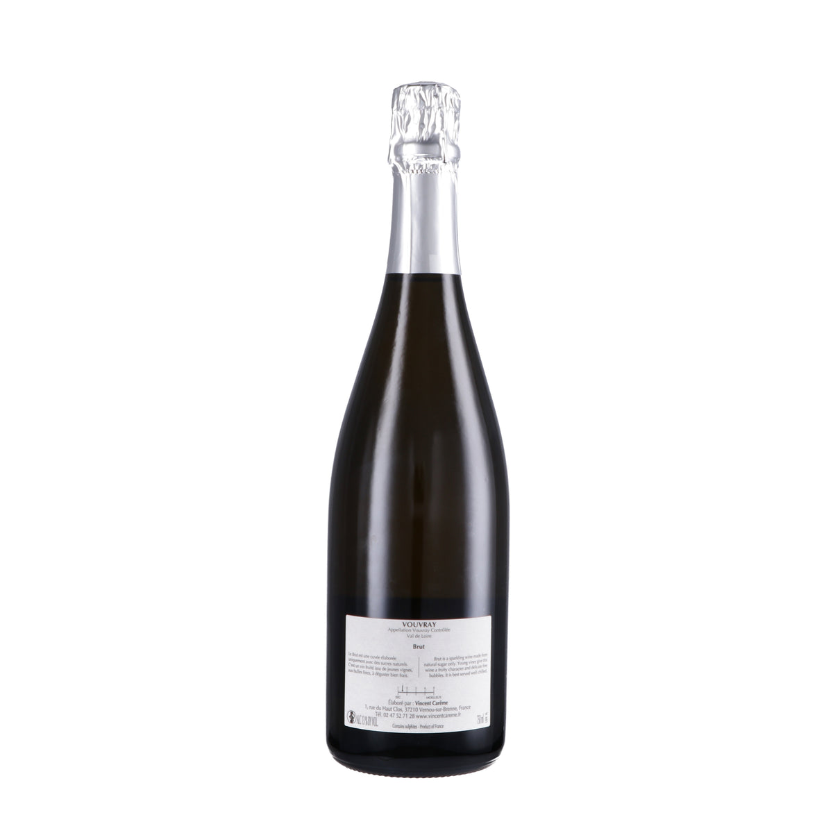 Vouvray Méthode Traditionnelle Brut 2023 - Domaine Carême