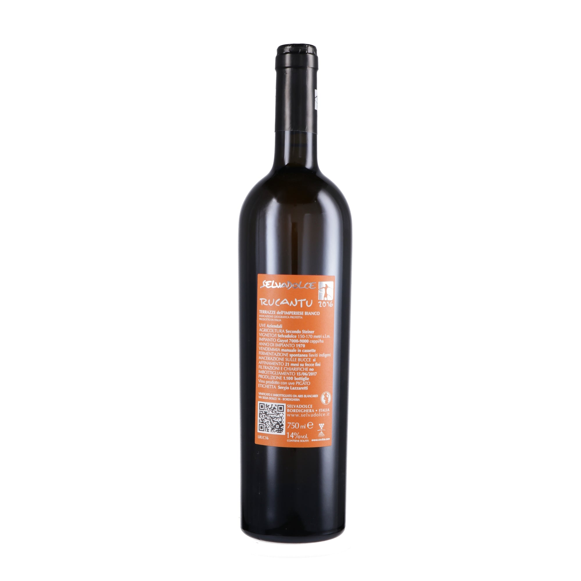Riviera Ligure di Ponente Pigato DOC "Rucantù" 2021 - Tenuta Selvadolce